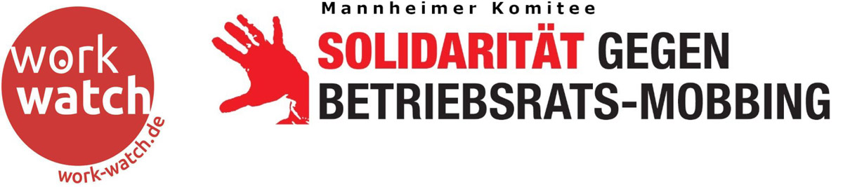 Solidarität gegen Betriebsrats-Mobbing